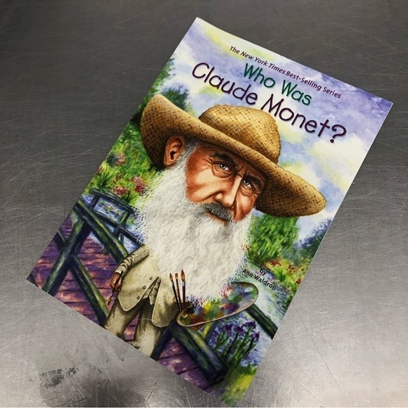 Who Was.. Claude Monet? Paperback Book - Picture 1 of 5